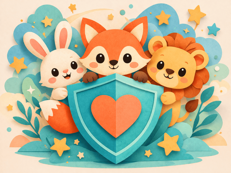 محتوى آمن ١٠٠٪